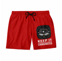 Thumbnail for Keep It Coordinated Designed Swim Trunks & Shorts