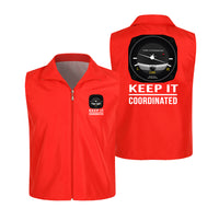 Thumbnail for Keep It Coordinated Designed Thin Style Vests