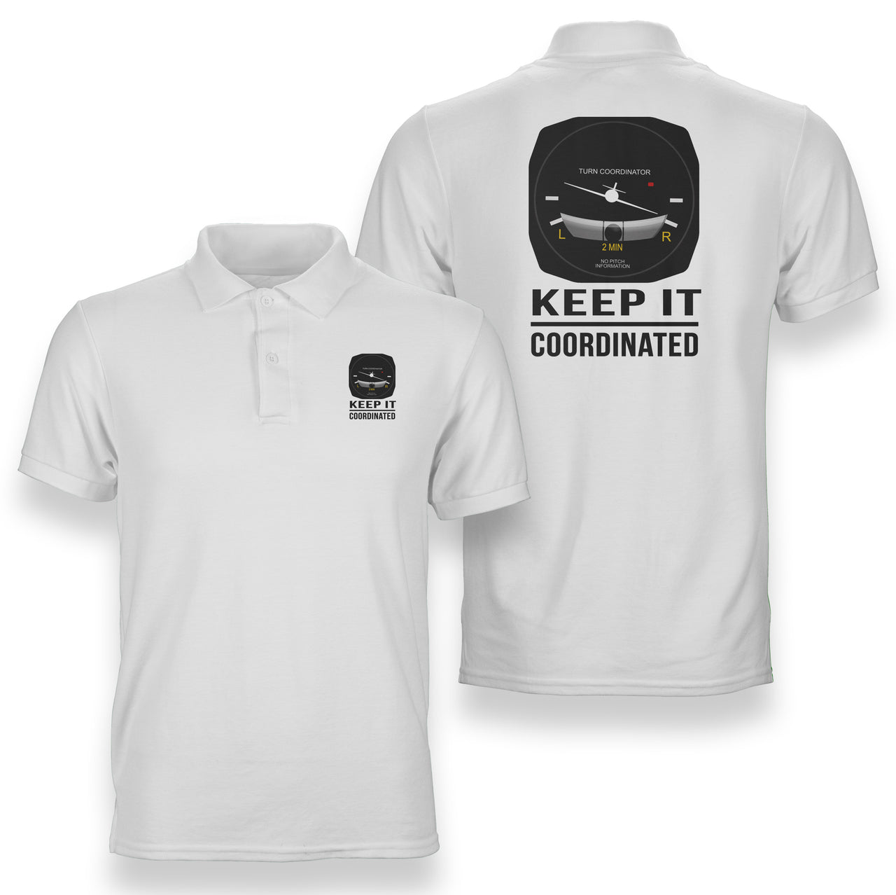 Keep It Coordinated Designed Double Side Polo T-Shirts
