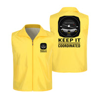 Thumbnail for Keep It Coordinated Designed Thin Style Vests
