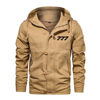 Thumbnail for 767 Flat Text Designed Cotton Jackets