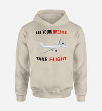 Thumbnail for Let Your Dreams Take Flight Designed Hoodies