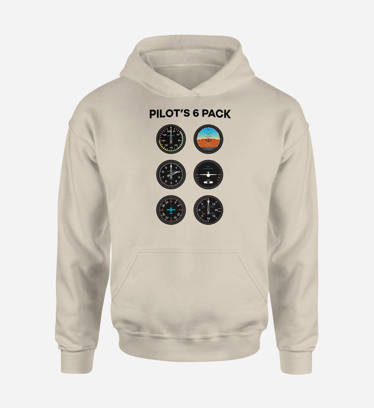 Pilot's 6 Pack Designed Hoodies