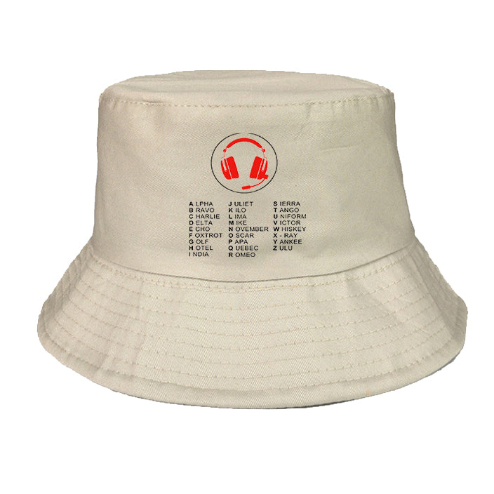 Aviation Alphabet 3 Designed Summer & Stylish Hats