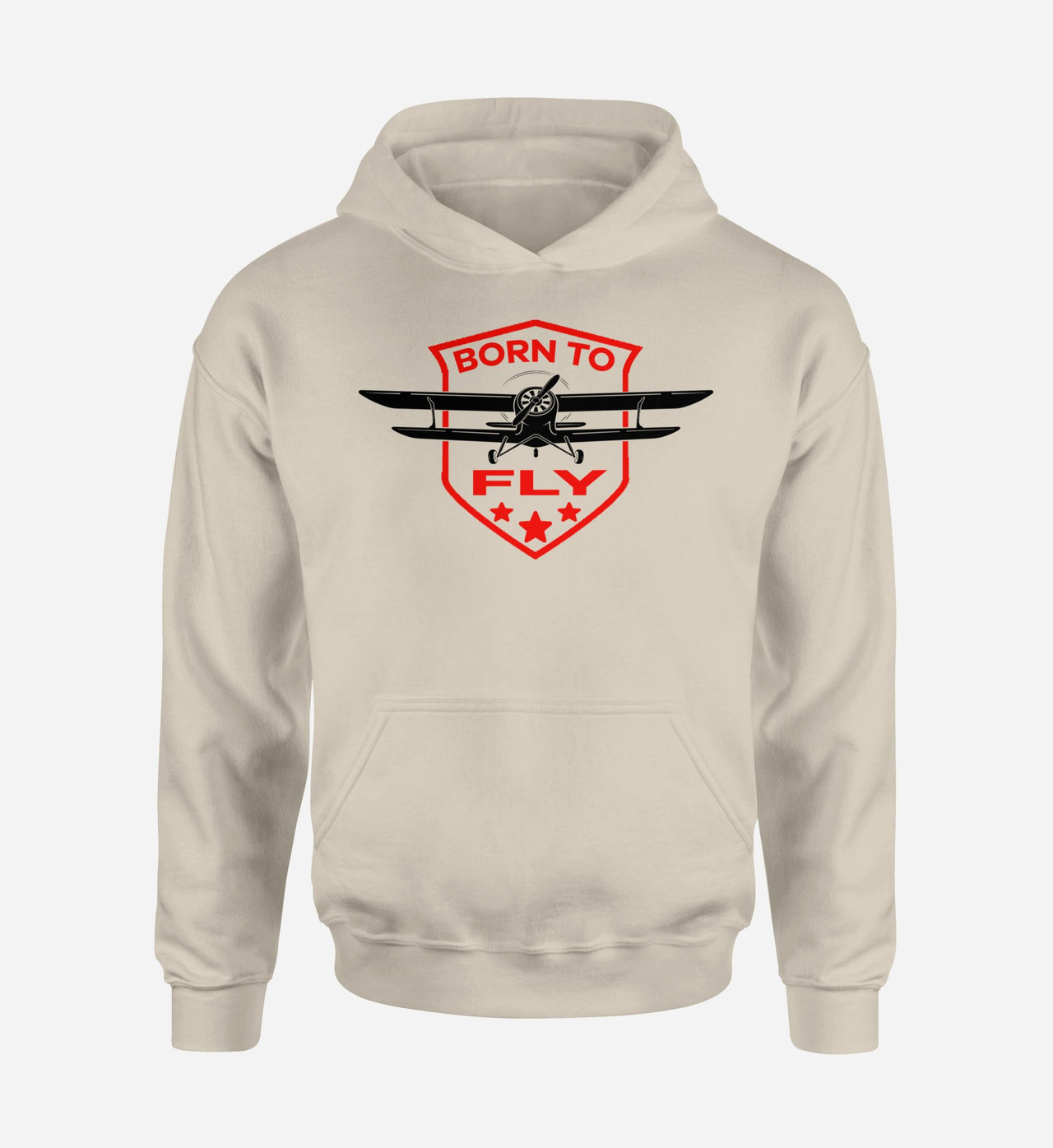 Born To Fly Designed Designed Hoodies