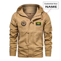 Thumbnail for Aviation Lovers Designed Cotton Jackets