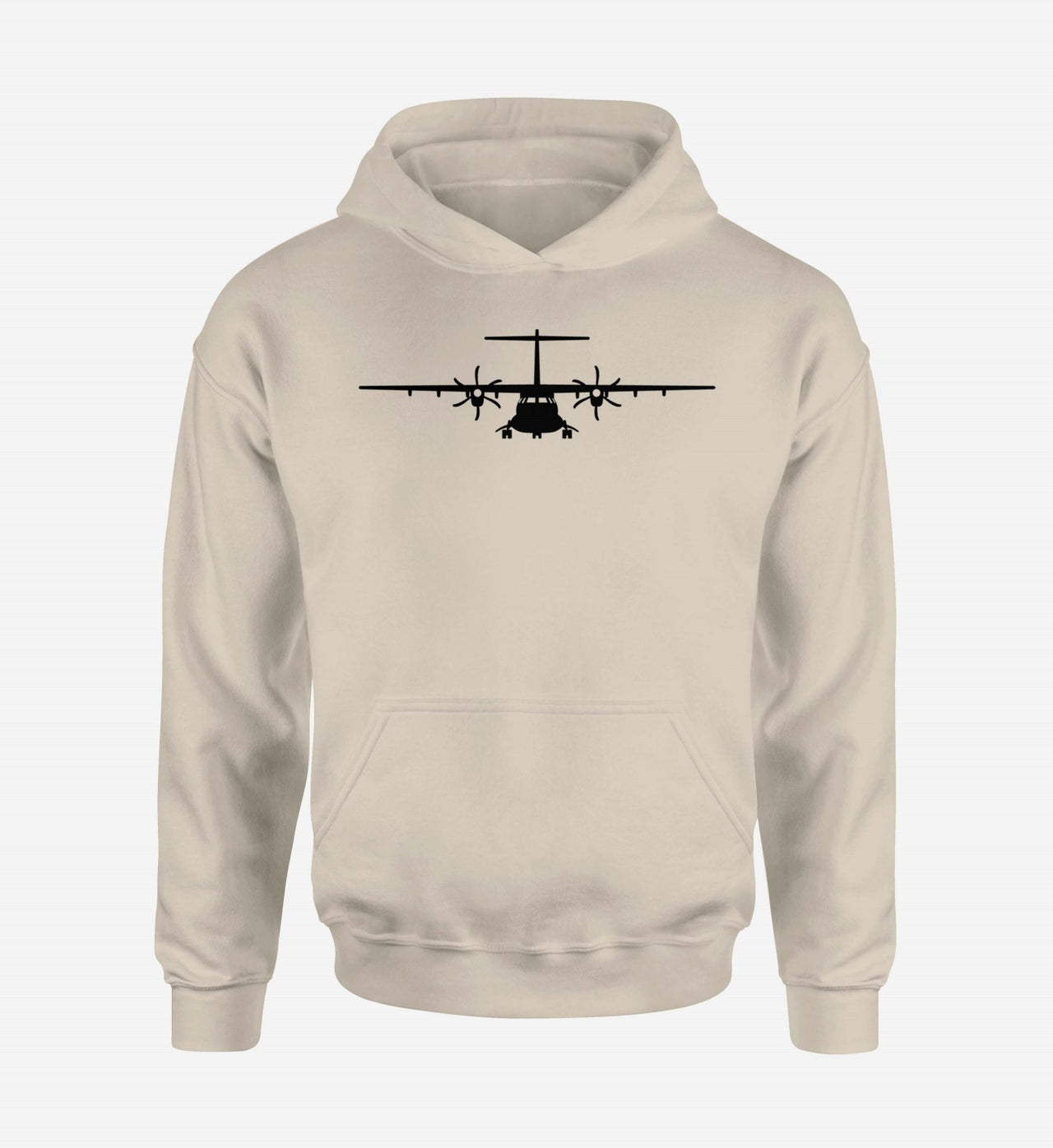 ATR-72 Silhouette Designed Hoodies