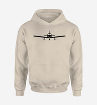 Thumbnail for Piper PA28 Silhouette Plane Designed Hoodies