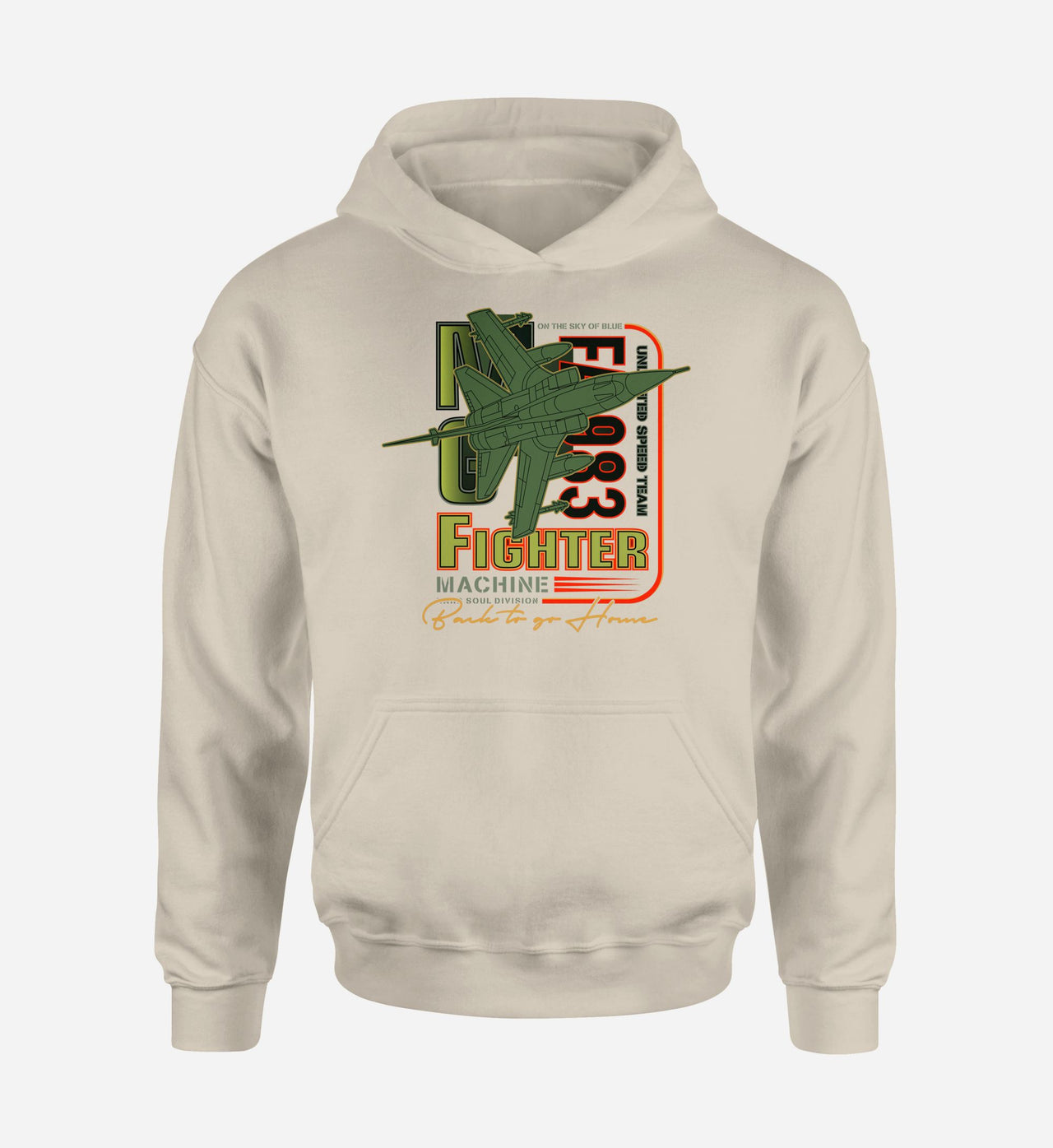Fighter Machine Designed Hoodies