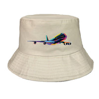 Thumbnail for Multicolor Airplane Designed Summer & Stylish Hats