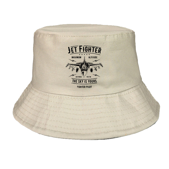 Jet Fighter - The Sky is Yours Designed Summer & Stylish Hats