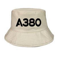 Thumbnail for A380 Flat Text Designed Summer & Stylish Hats