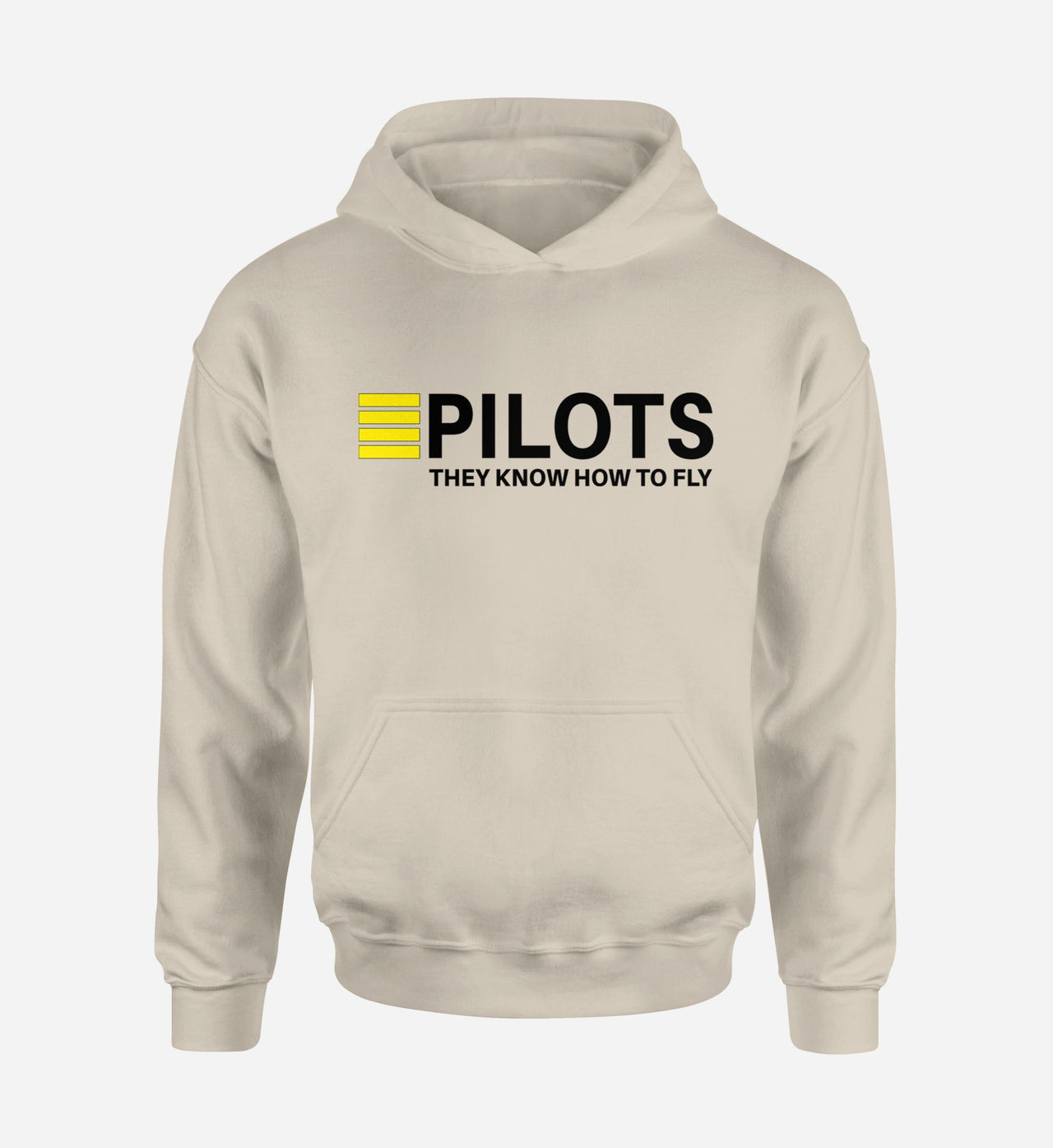 Pilots They Know How To Fly Designed Hoodies