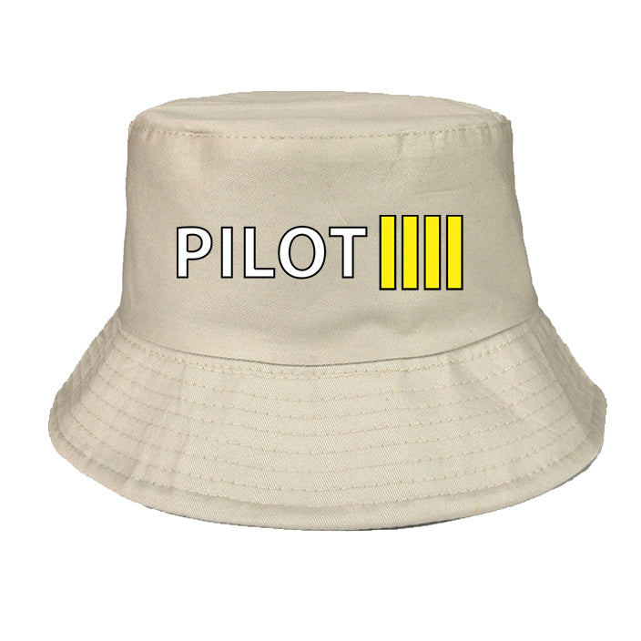 Pilot & Stripes (4 Lines) Designed Summer & Stylish Hats