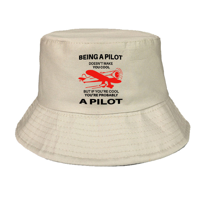 If You're Cool You're Probably a Pilot Designed Summer & Stylish Hats
