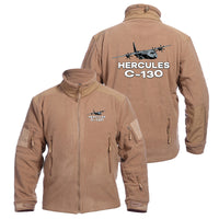 Thumbnail for The Hercules C130 Designed Fleece Military Jackets (Customizable)