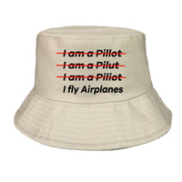 Thumbnail for I Fly Airplanes Designed Summer & Stylish Hats