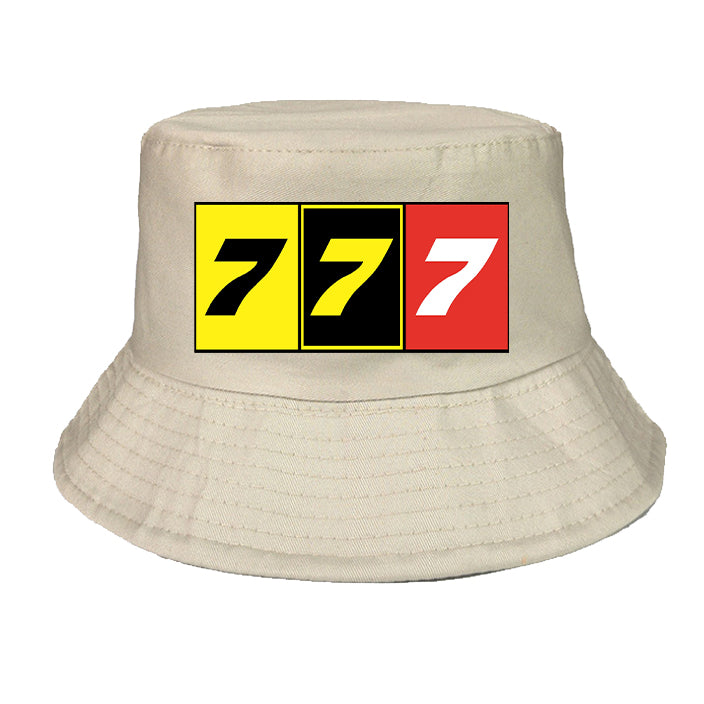 Flat Colourful 777 Designed Summer & Stylish Hats