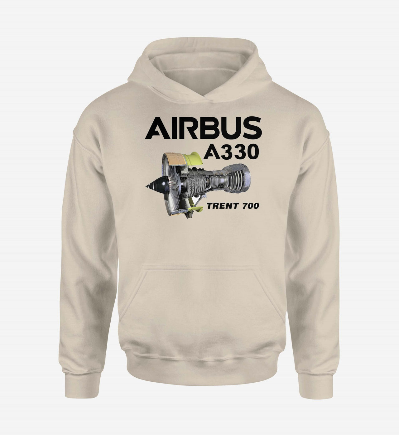 Airbus A330 & Trent 700 Engine Designed Hoodies