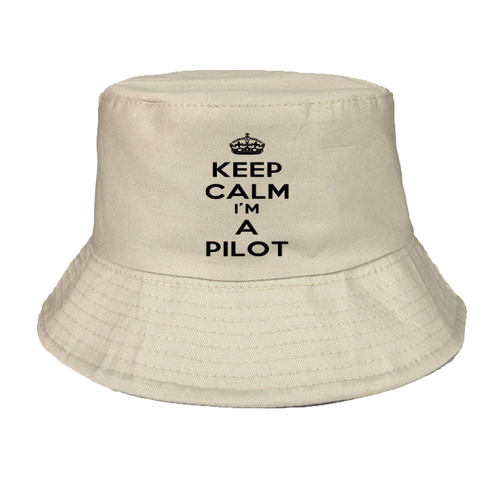 Keep Calm I'm a Pilot Designed Summer & Stylish Hats
