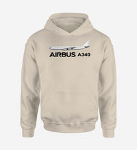 Thumbnail for The Airbus A340 Designed Hoodies