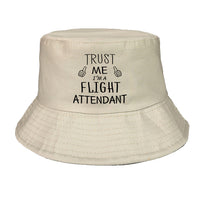 Thumbnail for Trust Me I'm a Flight Attendant Designed Summer & Stylish Hats