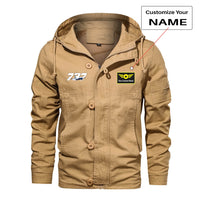 Thumbnail for Super Boeing 737 Designed Cotton Jackets