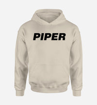 Thumbnail for Piper & Text Designed Hoodies