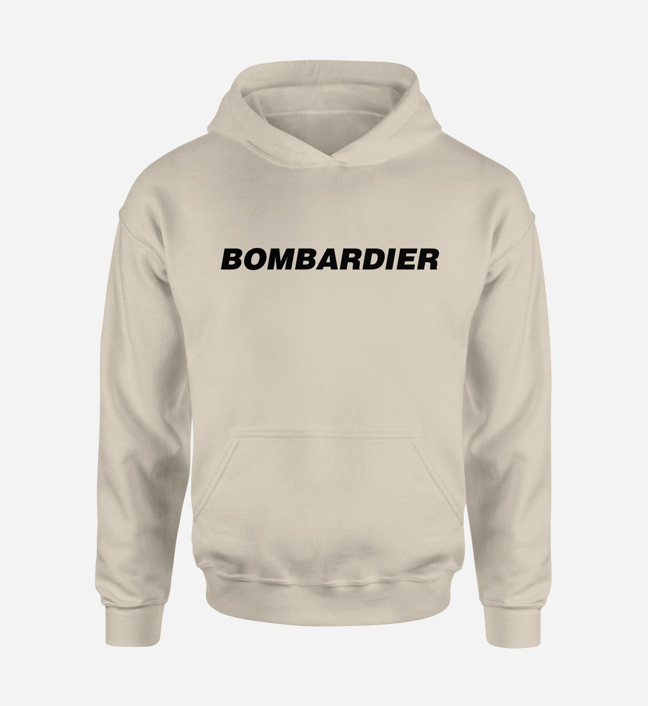 Bombardier & Text Designed Hoodies