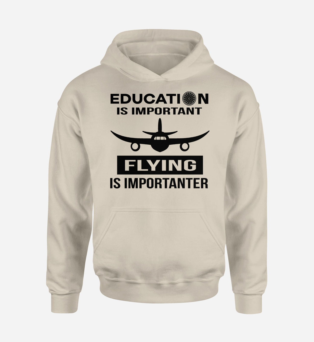 Flying is Importanter Designed Hoodies