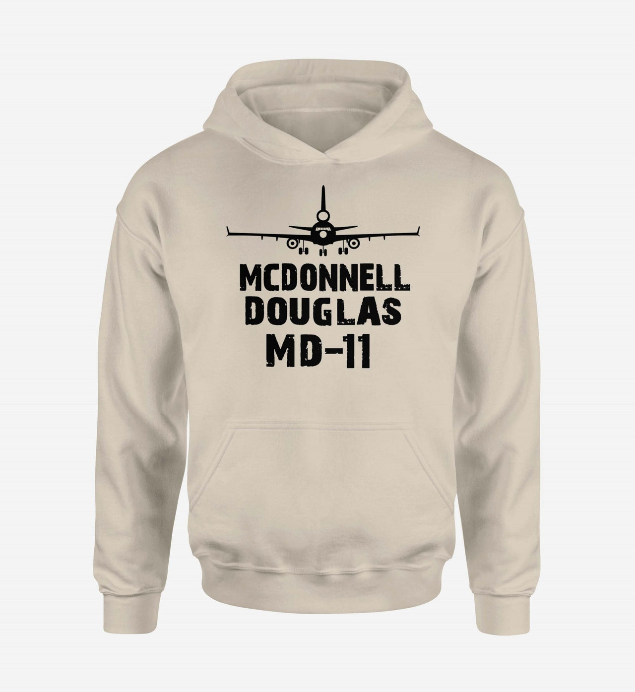 McDonnell Douglas MD-11 & Plane Designed Hoodies