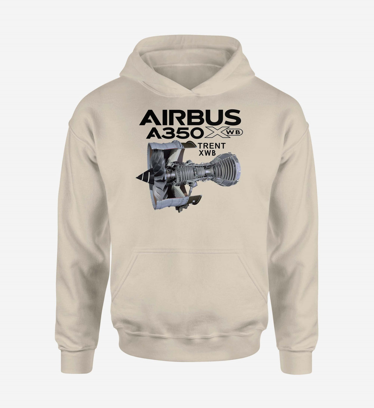 Airbus A350 & Trent Wxb Engine Designed Hoodies