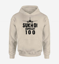 Thumbnail for Sukhoi Superjet 100 & Plane Designed Hoodies