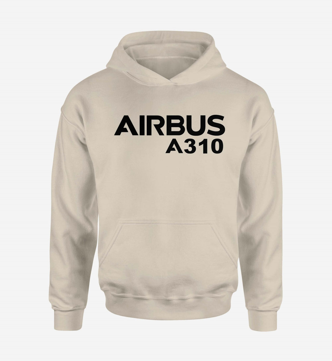 Airbus A310 & Text Designed Hoodies