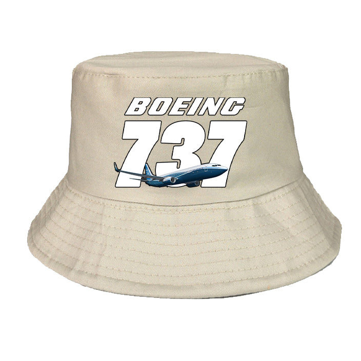 Super Boeing 737+Text Designed Summer & Stylish Hats