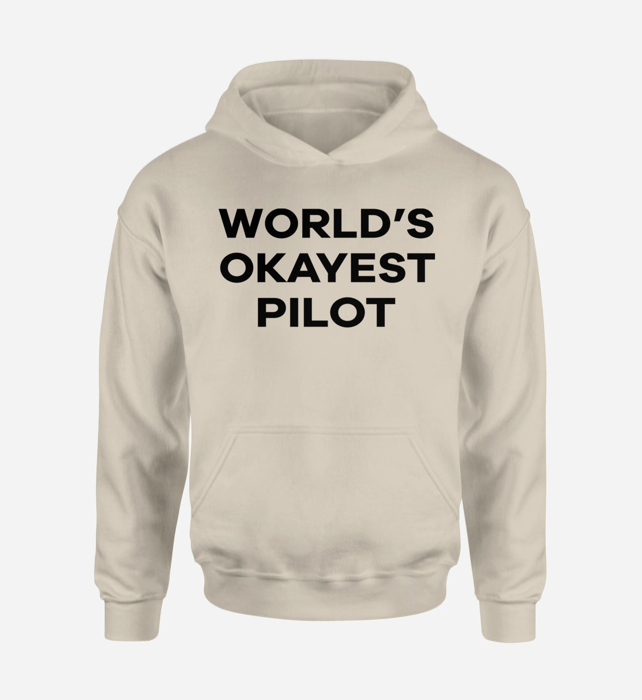 World's Okayest Pilot Designed Hoodies