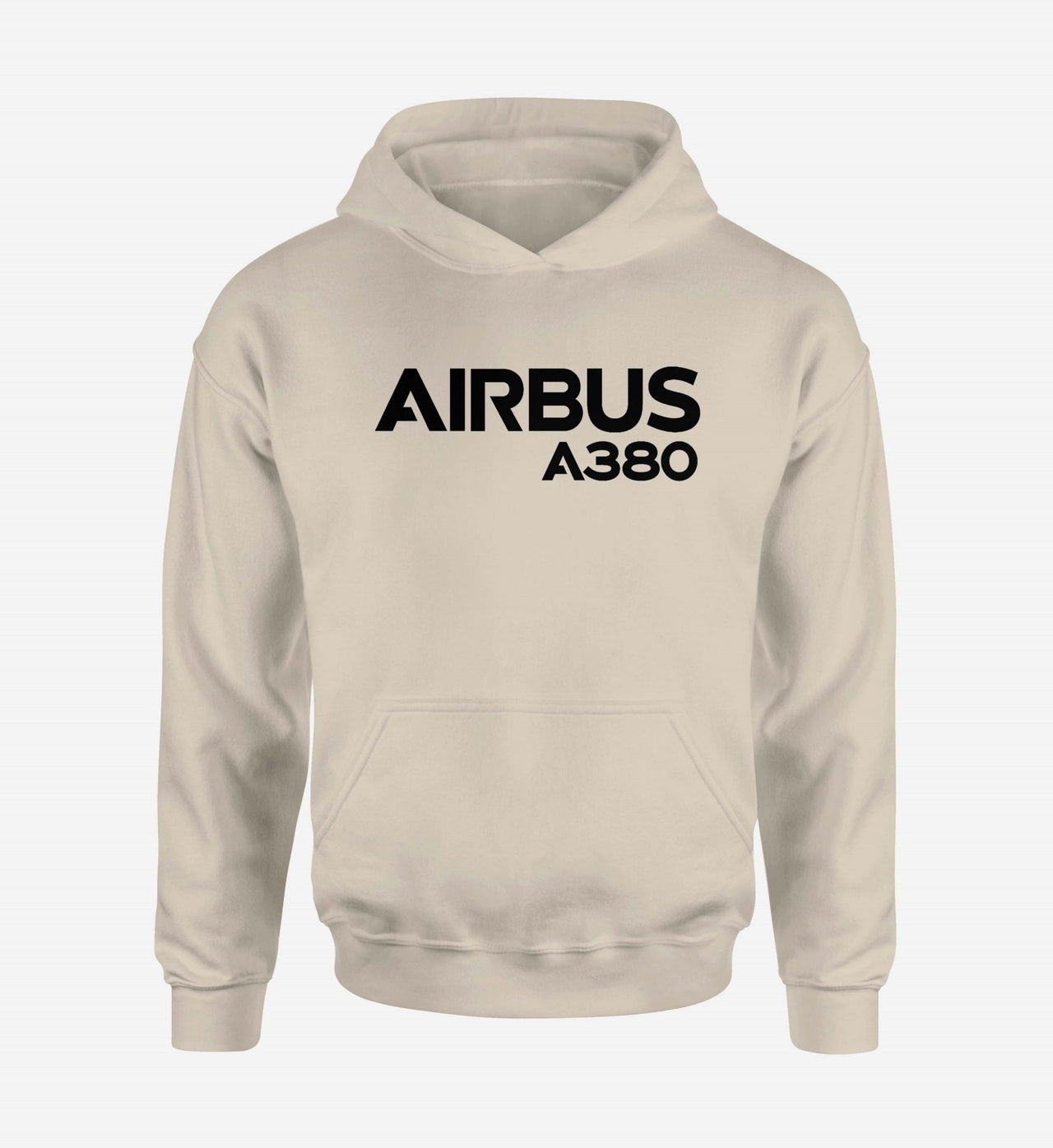 Airbus A380 & Text Designed Hoodies