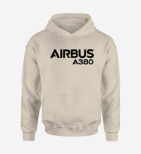 Thumbnail for Airbus A380 & Text Designed Hoodies
