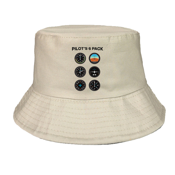 Pilot's 6 Pack Designed Summer & Stylish Hats