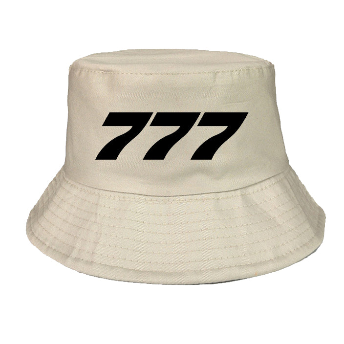 777 Flat Text Designed Summer & Stylish Hats