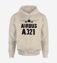 Thumbnail for Airbus A321 & Plane Designed Hoodies