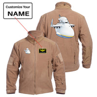 Thumbnail for Antonov 225 And Buran Designed Fleece Military Jackets (Customizable)