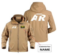 Thumbnail for ATR & Text Designed Military Jackets (Customizable)