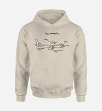 Thumbnail for How Planes Fly Designed Hoodies
