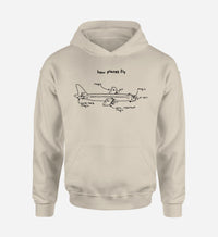 Thumbnail for How Planes Fly Designed Hoodies