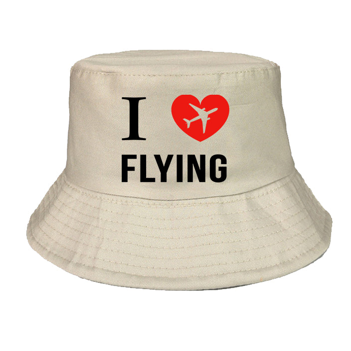 I Love Flying Designed Summer & Stylish Hats