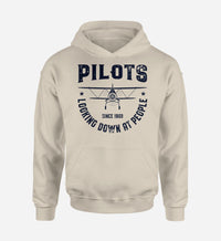 Thumbnail for Pilots Looking Down at People Since 1903 Designed Hoodies