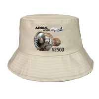 Thumbnail for Airbus A320 & V2500 Engine Designed Summer & Stylish Hats