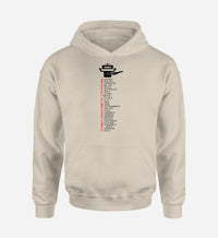 Thumbnail for Aviation Alphabet Designed Hoodies