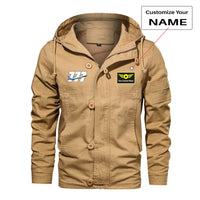 Thumbnail for Super Boeing 777 Designed Cotton Jackets